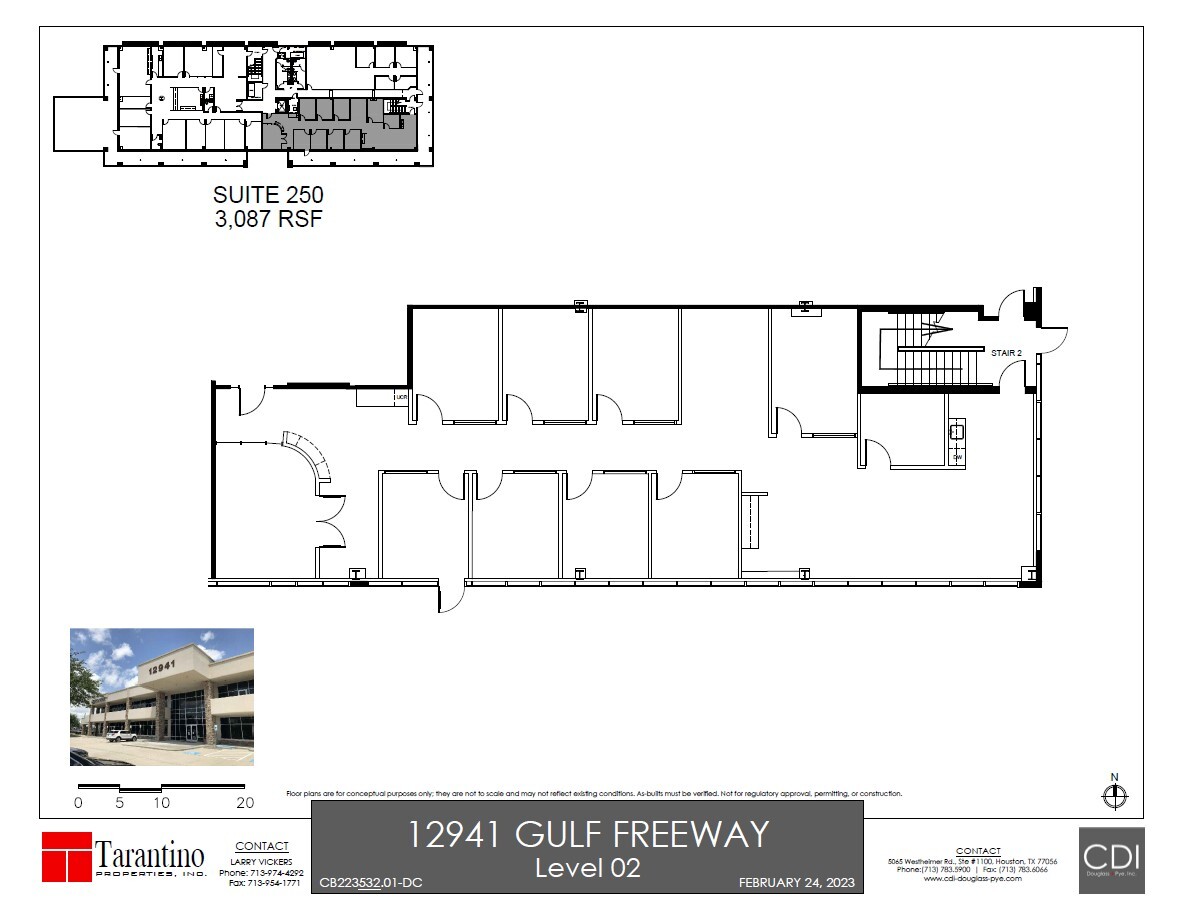 12941 Gulf Fwy, Houston, TX en alquiler Plano de planta tipo- Imagen 1 de 2