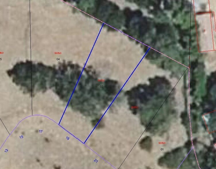 Terreno en Béjar en venta - Plano de la planta - Imagen 1 de 1