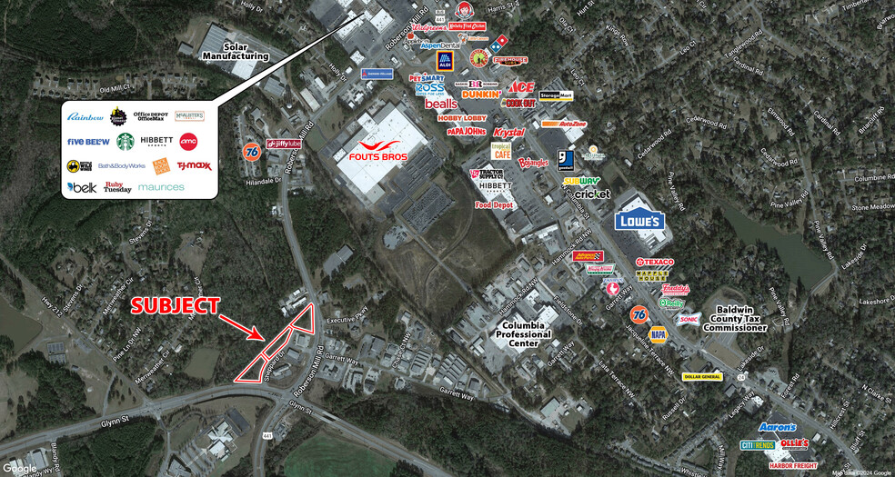 195 Roberson Mill Rd NE, Milledgeville, GA en venta - Foto del edificio - Imagen 3 de 4