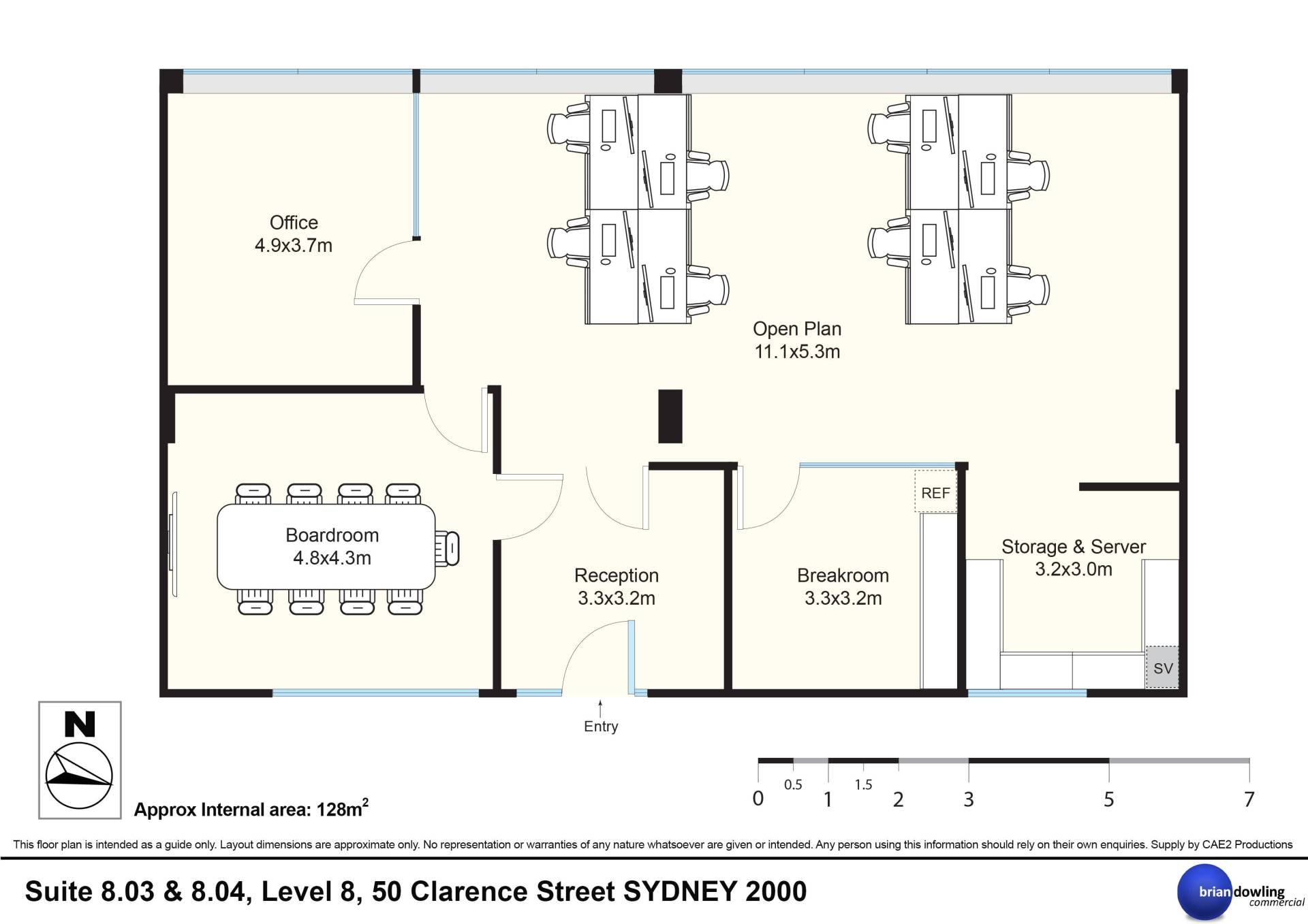 50 Clarence St, Sydney en alquiler Plano de la planta- Imagen 1 de 9