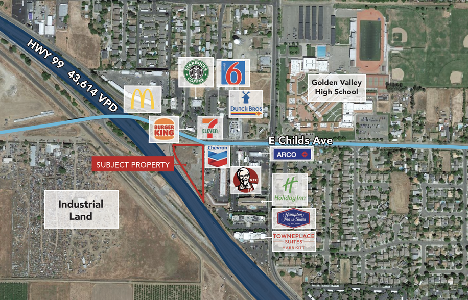 1800 E Childs Ave, Merced, CA en venta - Foto del edificio - Imagen 1 de 4