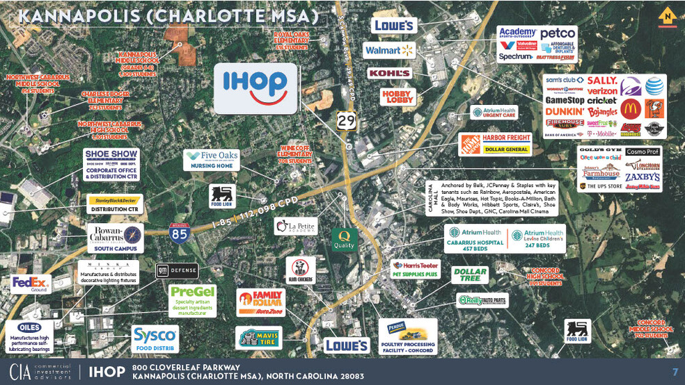 800 Cloverleaf Plz, Kannapolis, NC en venta - Foto del edificio - Imagen 3 de 5