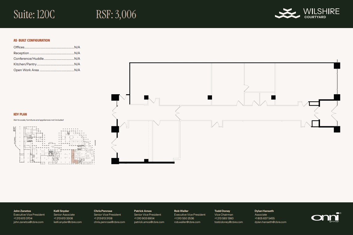 5700 Wilshire Blvd, Los Angeles, CA en alquiler Plano de la planta- Imagen 1 de 1