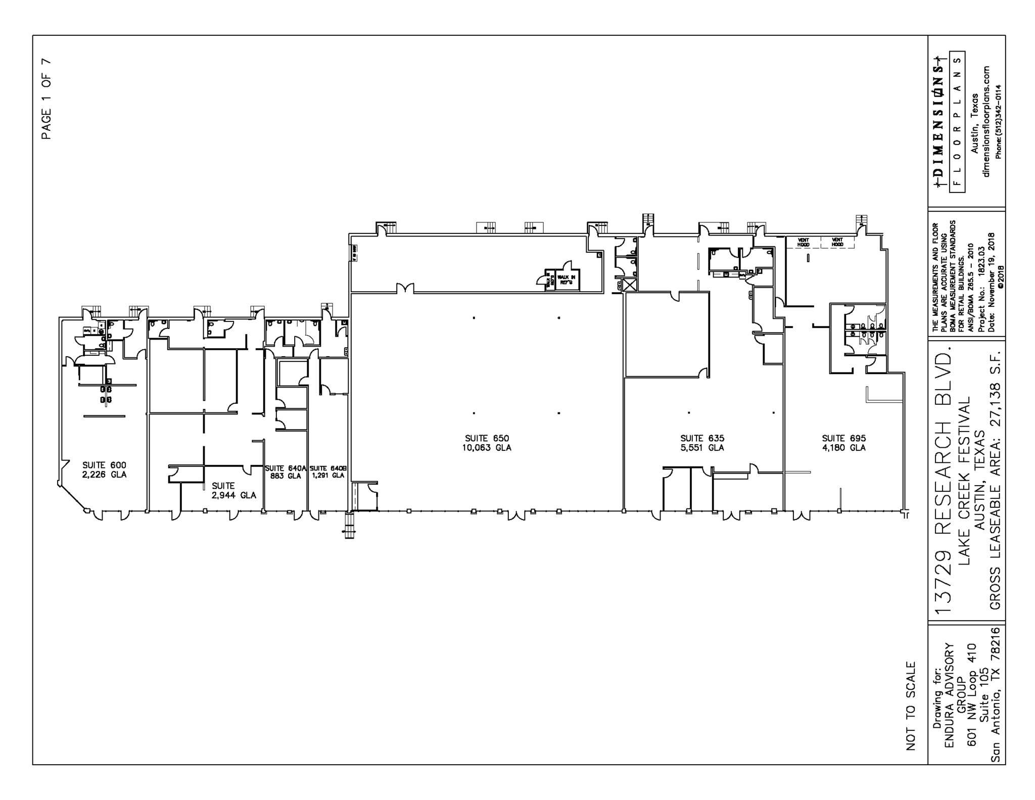 13729 Research Blvd, Austin, TX en alquiler Plano del sitio- Imagen 1 de 1