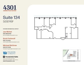 4301 Connecticut Ave NW, Washington, DC en alquiler Plano de la planta- Imagen 1 de 1