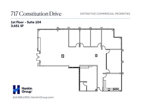 505 Eagleview Blvd, Exton, PA en alquiler Plano de la planta- Imagen 2 de 3