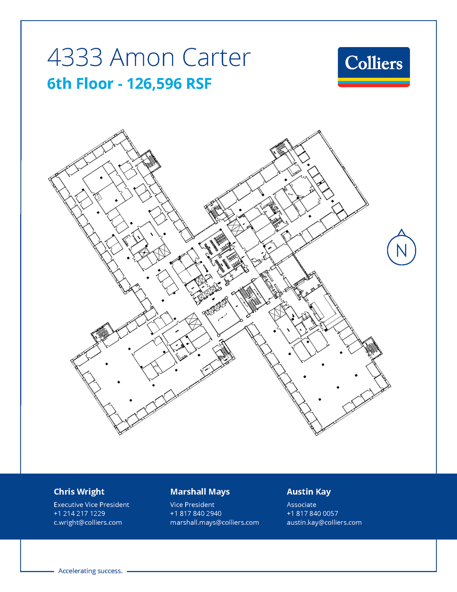 4333 Amon Carter Blvd, Fort Worth, TX en alquiler Plano de la planta- Imagen 1 de 1