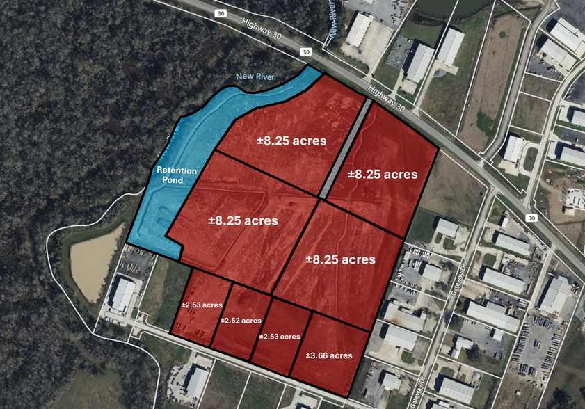 34471 Highway 30, Geismar, LA en venta - Vista aérea - Imagen 2 de 6