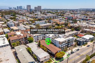 1440 S Barrington Ave, Los Angeles, CA - VISTA AÉREA  vista de mapa - Image1