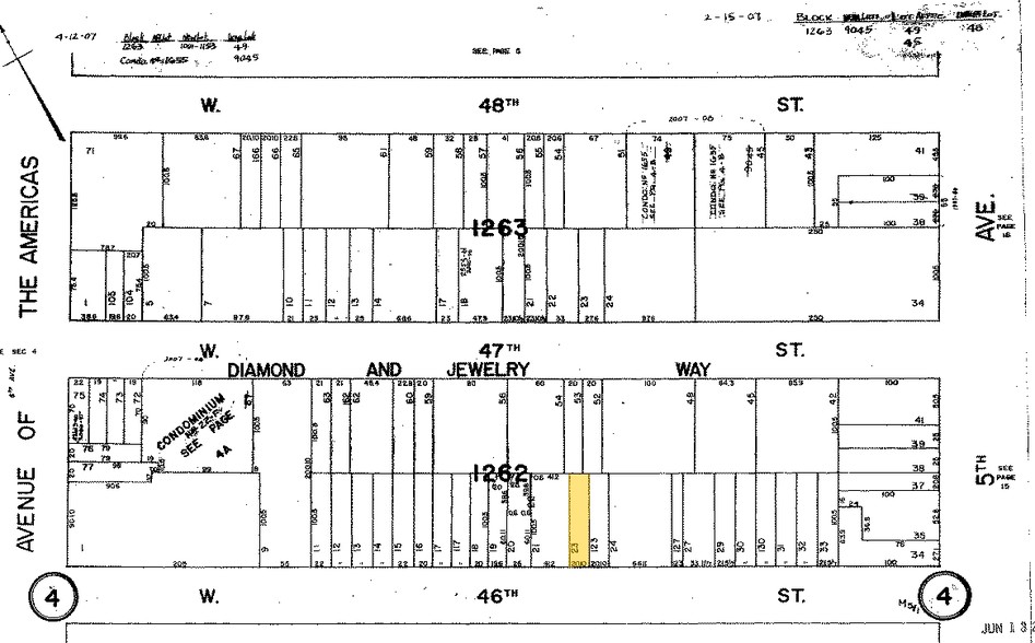 31 W 46th St, New York, NY en alquiler - Plano de solar - Imagen 2 de 4