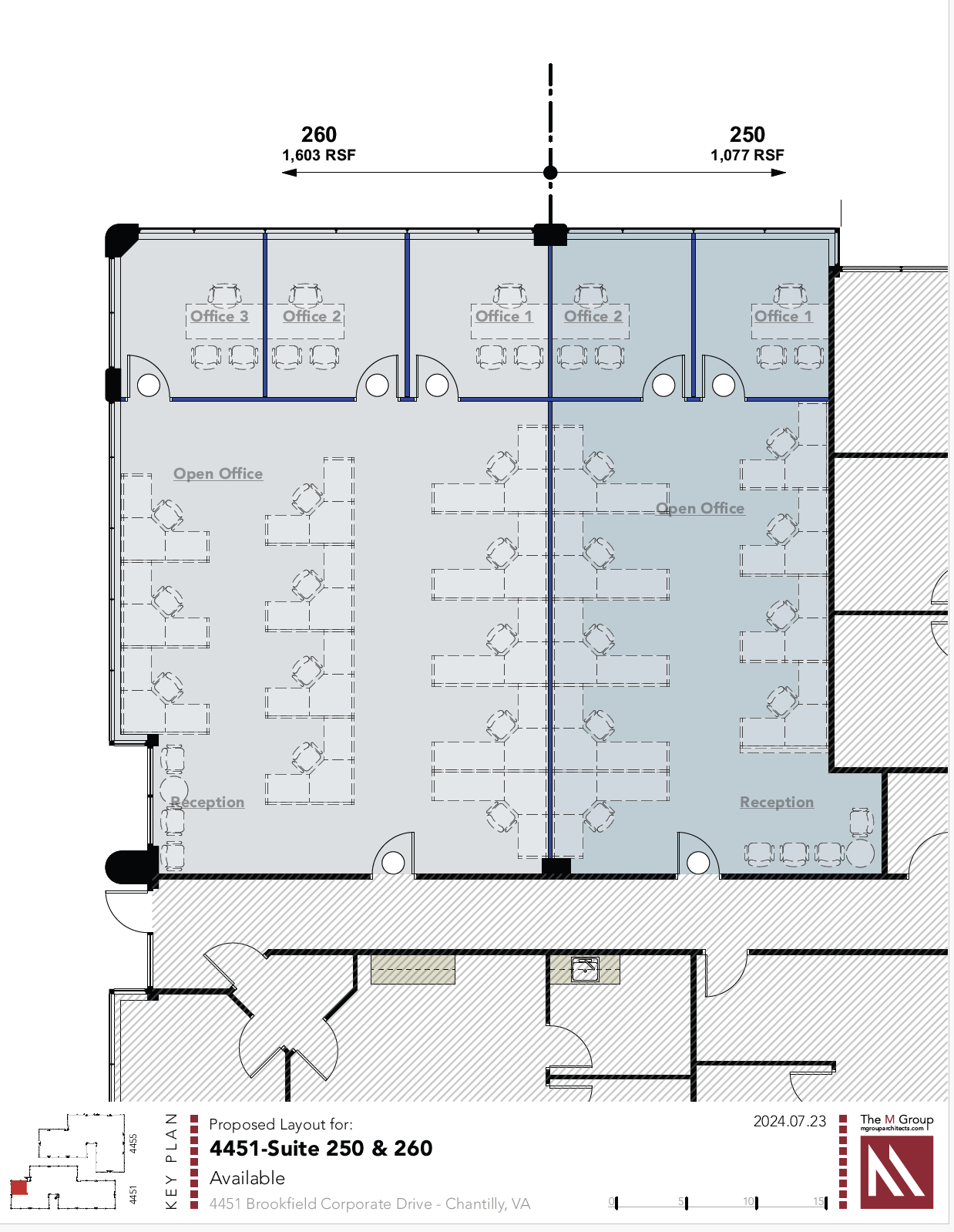 4451 Brookfield Corporate Dr, Chantilly, VA en alquiler Plano de la planta- Imagen 1 de 2