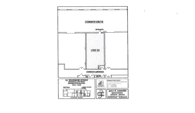 161 Woodbine St, Bergenfield, NJ en alquiler Plano de la planta- Imagen 1 de 1