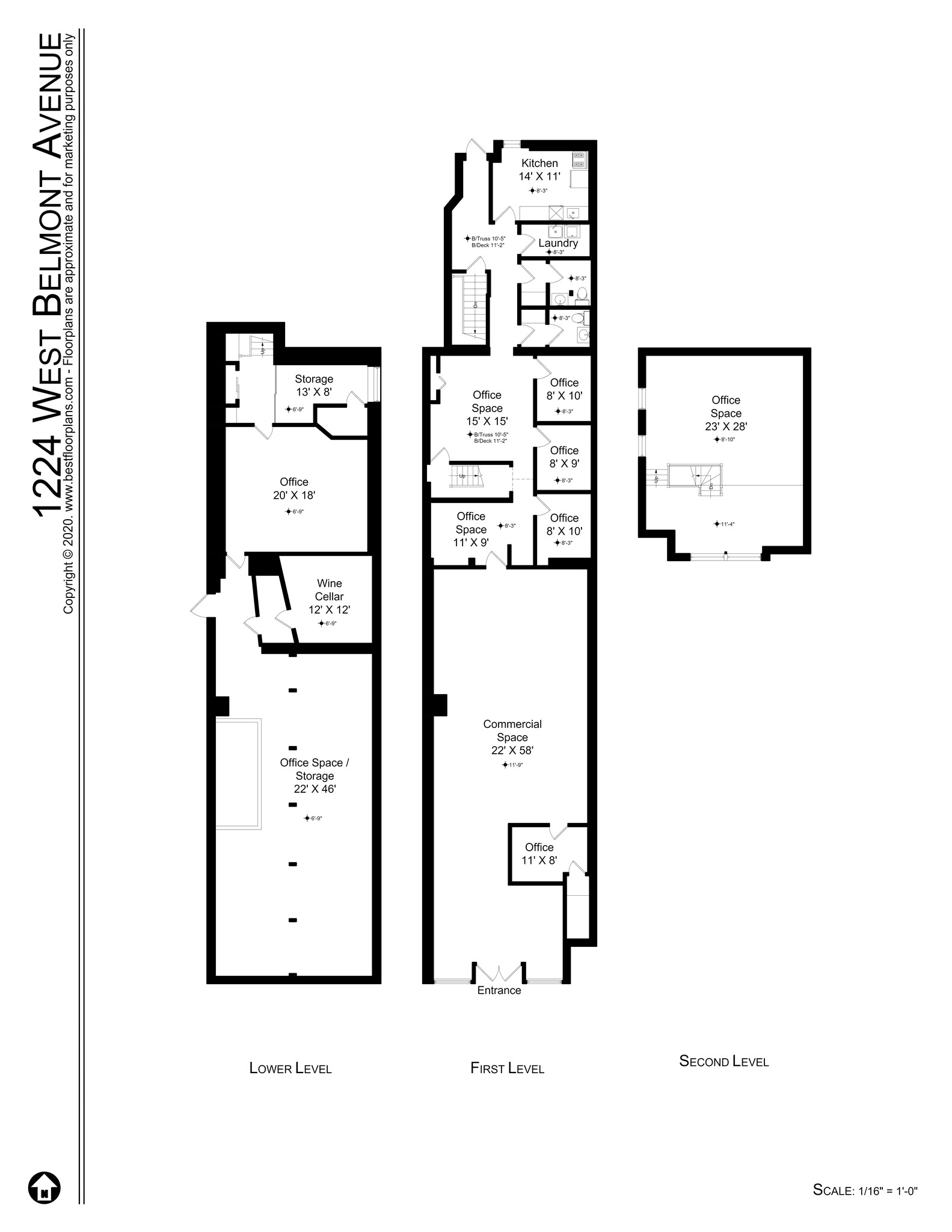 1224 W Belmont Ave, Chicago, IL en alquiler Plano del sitio- Imagen 1 de 23