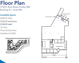 5155 E River Rd, Fridley, MN en alquiler Plano de la planta- Imagen 1 de 1