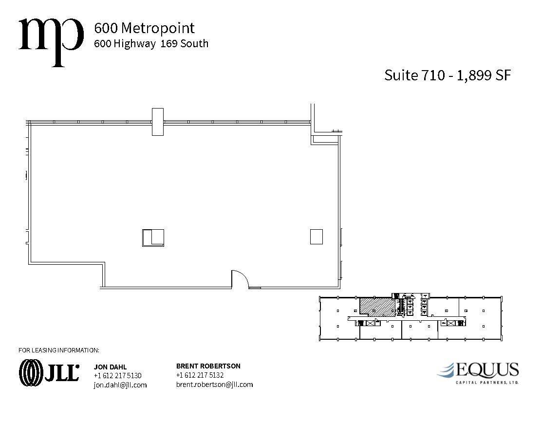 600 Highway 169 S, Saint Louis Park, MN en alquiler Plano de la planta- Imagen 1 de 1