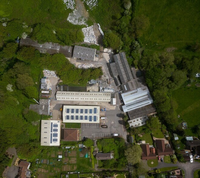 Middle Mill, Dursley en venta - Vista aérea - Imagen 3 de 4