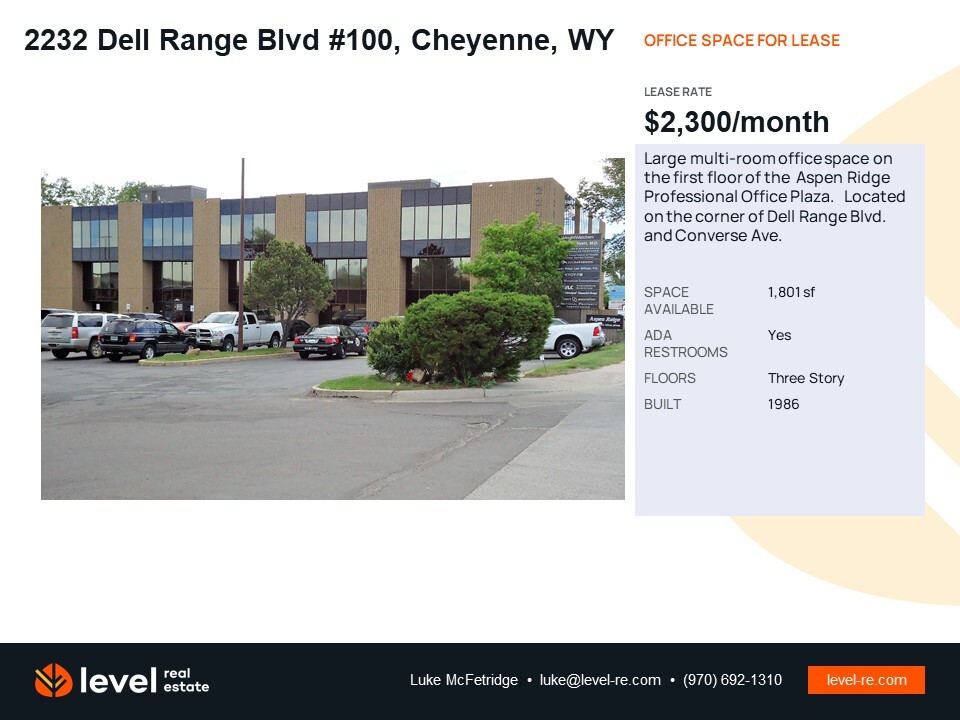 2232 Dell Range Blvd, Cheyenne, WY en alquiler Foto del edificio- Imagen 1 de 8