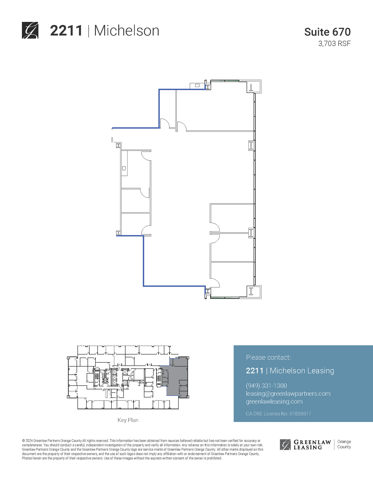 18301 Von Karman Ave, Irvine, CA en alquiler Plano de la planta- Imagen 1 de 1