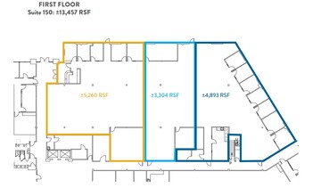 10540 White Rock Rd, Rancho Cordova, CA en alquiler Plano de la planta- Imagen 2 de 2