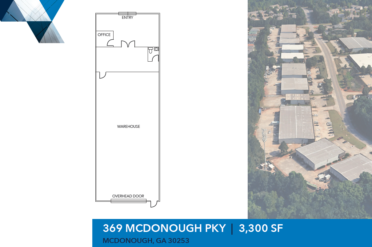 205-211 Mcdonough Pky, Mcdonough, GA en alquiler Plano de la planta- Imagen 1 de 1