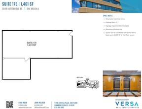 2707 Butterfield Rd, Oak Brook, IL en alquiler Plano de la planta- Imagen 1 de 1