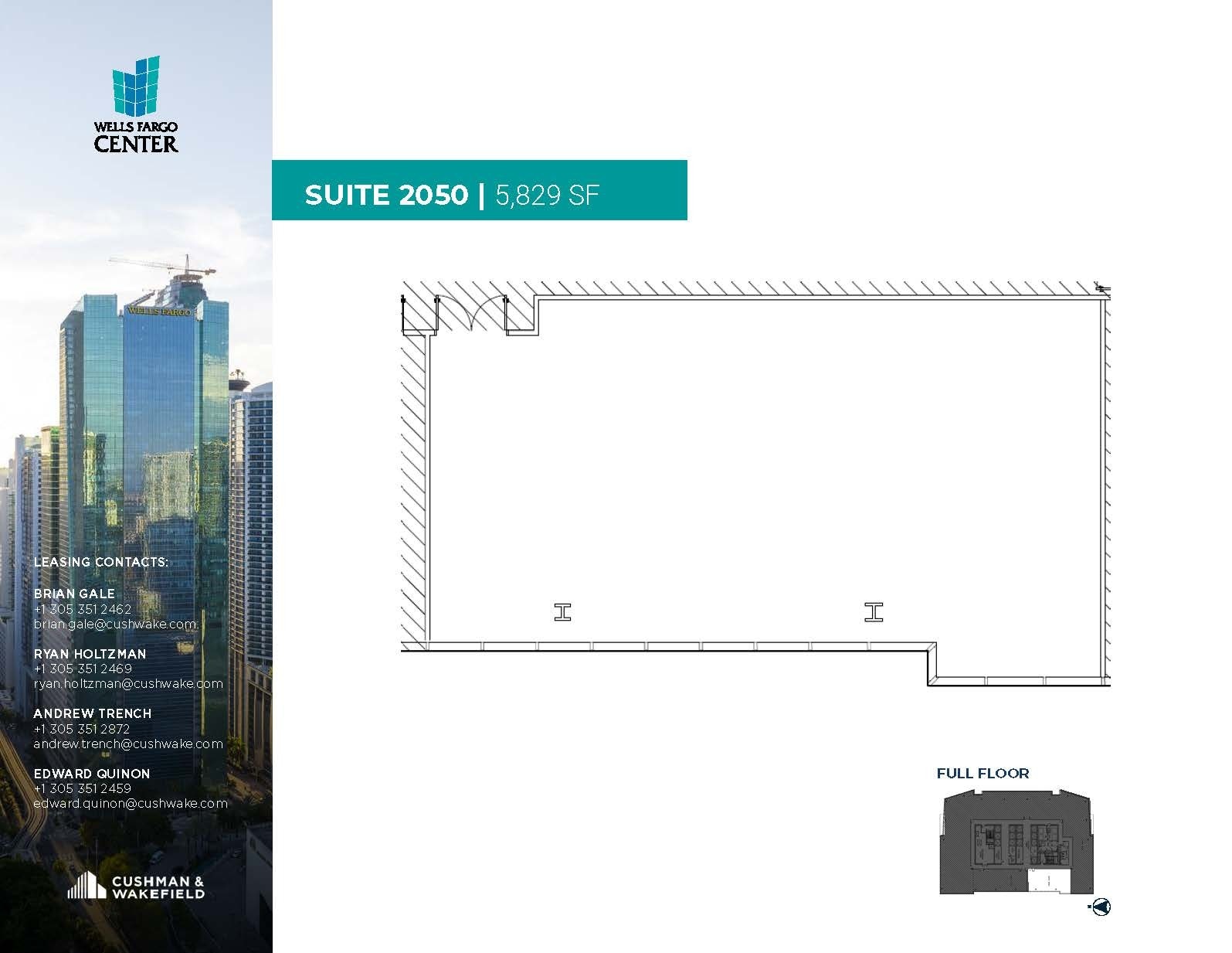 333 SE 2nd Ave, Miami, FL en alquiler Plano de la planta- Imagen 1 de 1