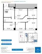 1970 Broadway, Oakland, CA en alquiler Plano de la planta- Imagen 1 de 1