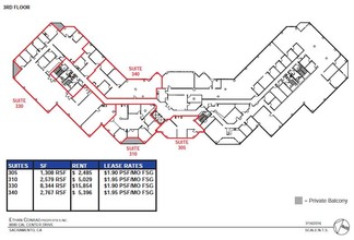 8880 Cal Center Dr, Sacramento, CA en alquiler Plano de la planta- Imagen 2 de 2