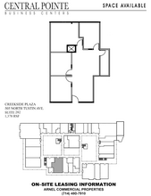 505 N Tustin Ave, Santa Ana, CA en alquiler Plano de la planta- Imagen 1 de 1