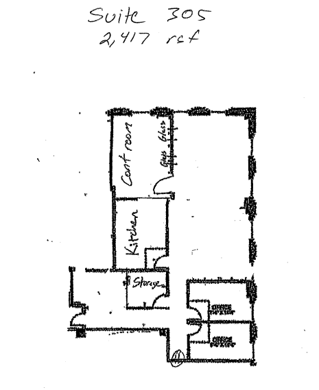 3701 Wilshire Blvd, Los Angeles, CA en alquiler Plano de la planta- Imagen 1 de 1