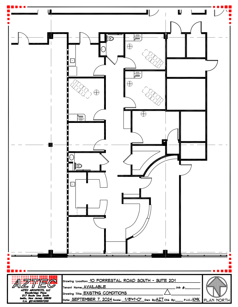 10 Forrestal Rd S, Princeton, NJ en alquiler Plano de la planta- Imagen 1 de 1