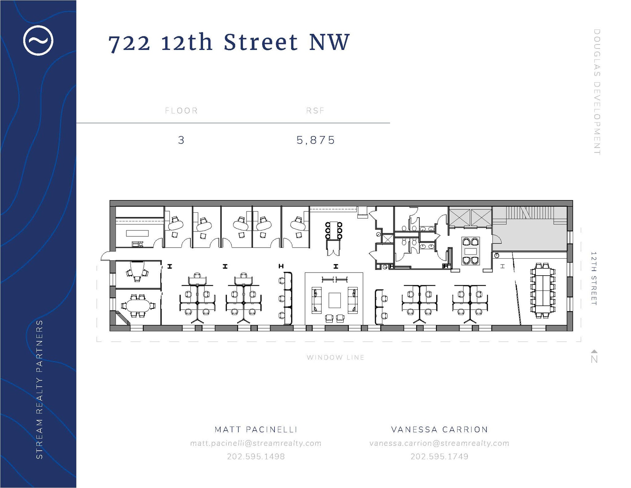 722 12th St NW, Washington, DC en alquiler Plano de la planta- Imagen 1 de 4