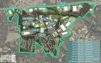 00 Rock Creek Dairy Rd, Whitsett, NC - VISTA AÉREA  vista de mapa