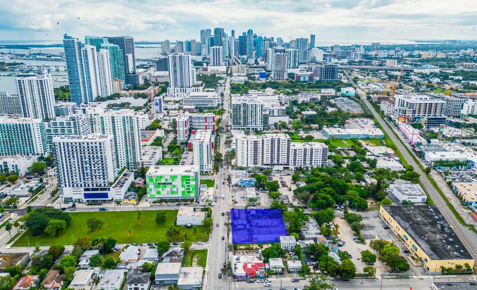 2626 NE 2nd Ave, Miami, FL en venta - Vista aérea - Imagen 3 de 8