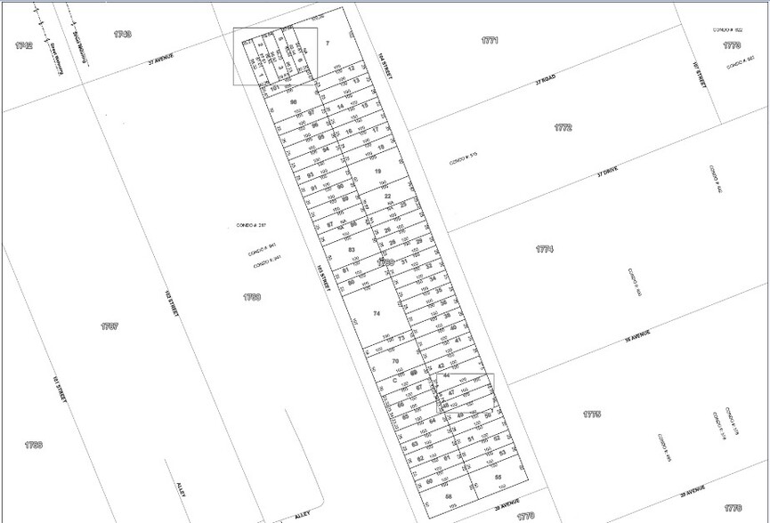 37-41 103rd St, Flushing, NY en venta - Plano de solar - Imagen 2 de 2