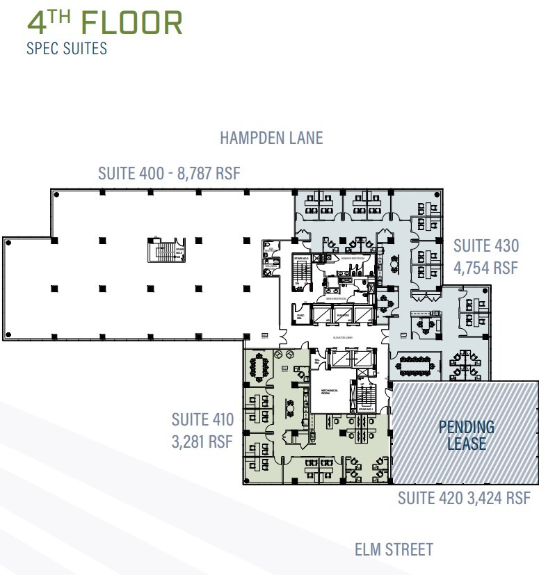 4800 Hampden Ln, Bethesda, MD en alquiler Plano de la planta- Imagen 1 de 1