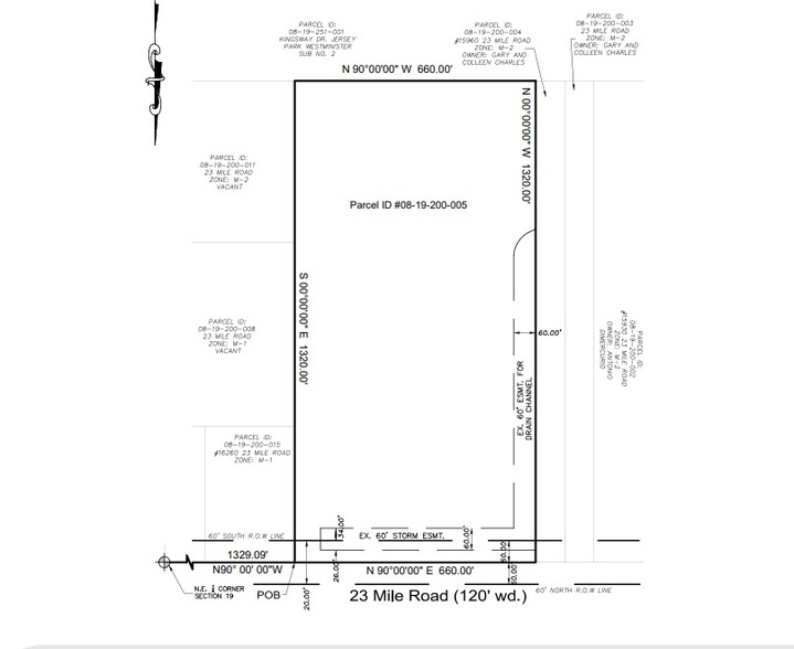 23 Mile Rd, Macomb Township, MI en venta - Plano de solar - Imagen 3 de 3