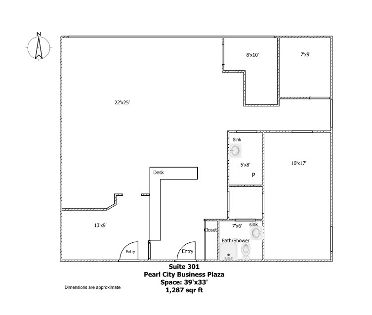 803 Kamehameha Hwy, Pearl City, HI en alquiler Plano de la planta- Imagen 1 de 1