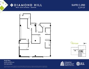 2490 W 26th Ave, Denver, CO en alquiler Plano de la planta- Imagen 1 de 2