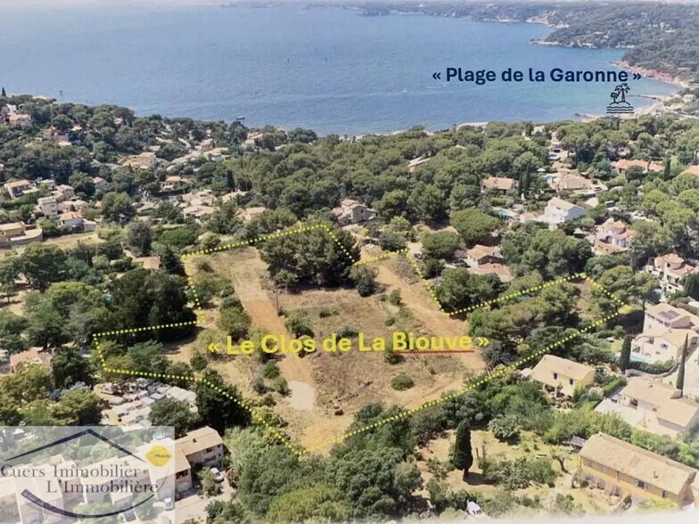 Terreno en Le Pradet en venta - Vista aérea - Imagen 2 de 19