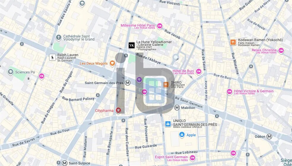 66 Rue Saint-André Des Arts, Paris en alquiler - Foto del edificio - Imagen 1 de 1