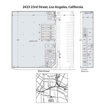 2423 E 23rd St, Los Angeles, CA en alquiler Plano de la planta- Imagen 1 de 1