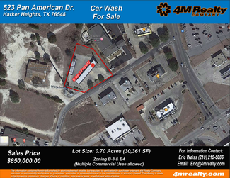 Más detalles para 523 Pan American Dr, Harker Heights, TX - Especializados en venta