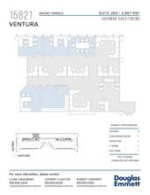 15821 Ventura Blvd, Encino, CA en alquiler Plano de la planta- Imagen 1 de 1