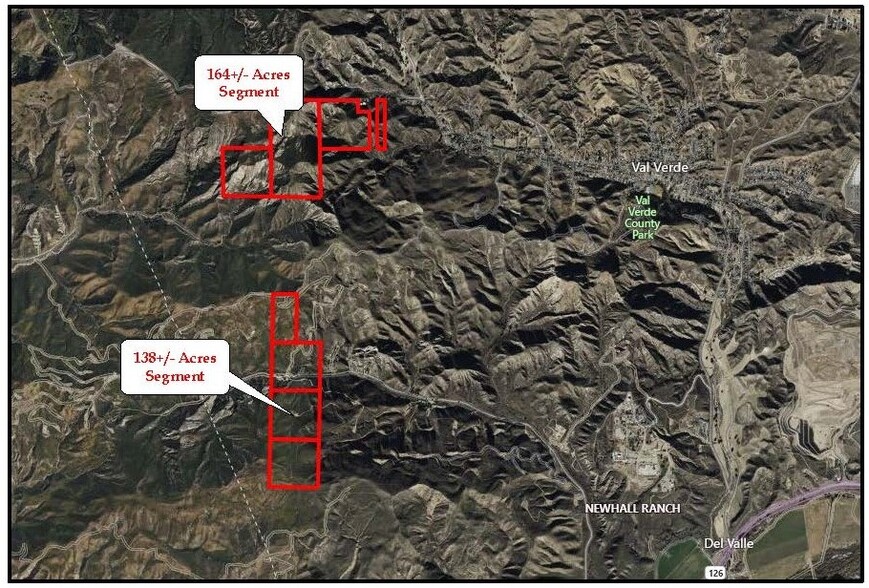 28499 San Martinez Grande Canyon Rd, Castaic, CA en venta - Vista aérea - Imagen 1 de 3