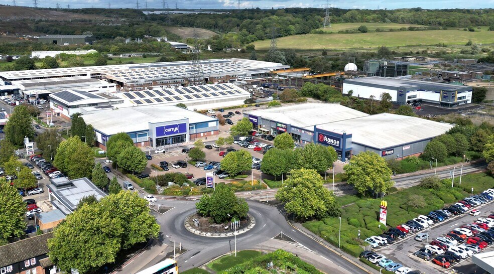 CANTERBURY RETAIL PARK cartera de 2 inmuebles en venta en LoopNet.es - Vista aérea - Imagen 1 de 12