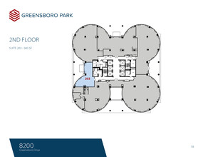 8180-8200 Greensboro Dr, McLean, VA en alquiler Plano de la planta- Imagen 1 de 1