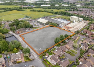 Park House Rd, Bradford, WYK - Aérea  vista de mapa