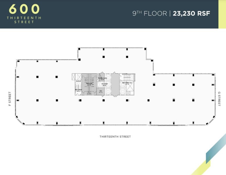 600 13th St NW, Washington, DC en alquiler Plano de la planta- Imagen 1 de 1