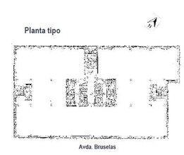 Avenida De Bruselas, 24, Alcobendas, Madrid en alquiler Plano de la planta- Imagen 1 de 1